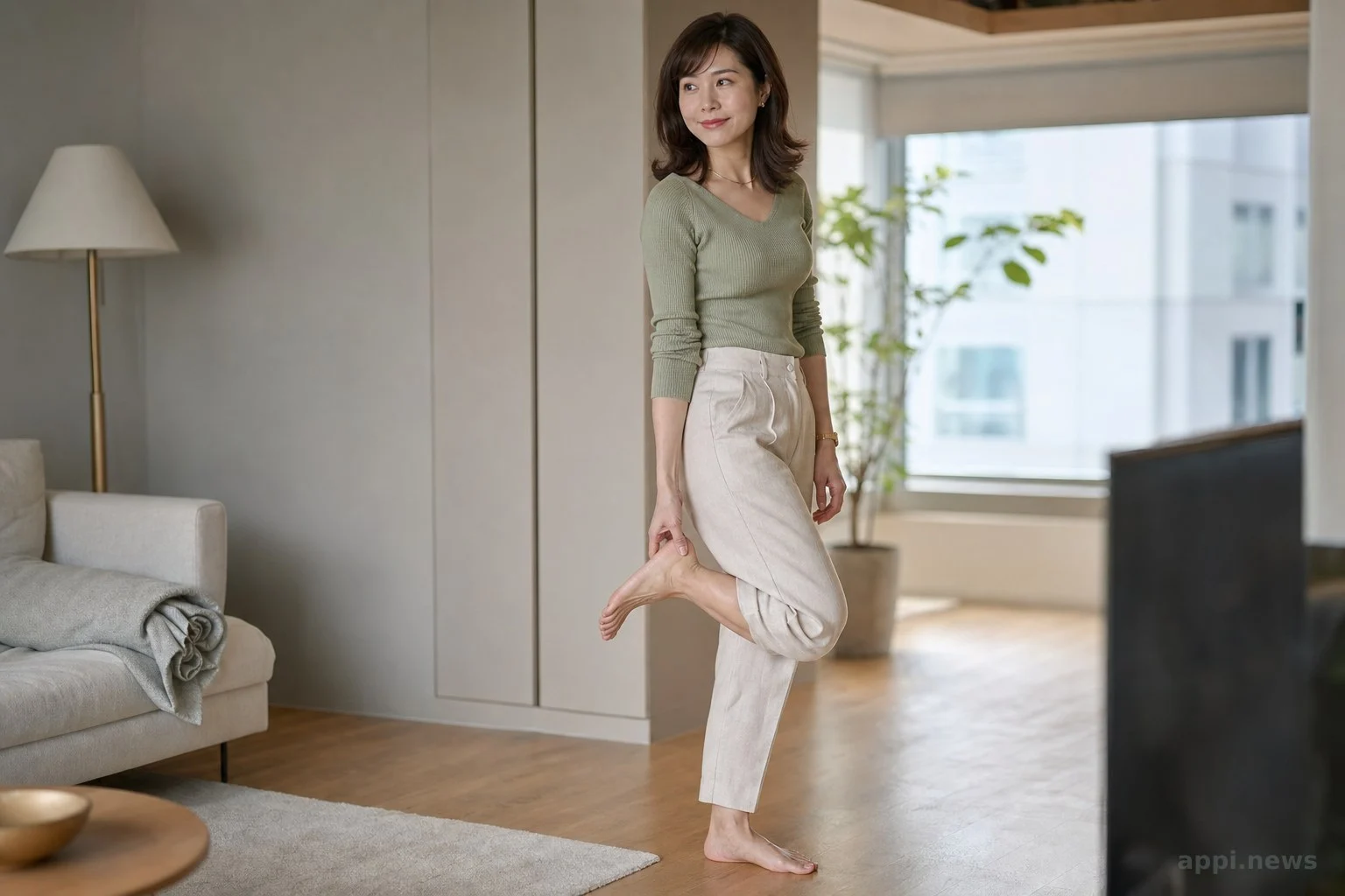 示意圖：小腿肌肉收縮如何幫助靜脈血液回流心臟的機轉